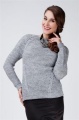 Sweter Anastazja SWE 014 szary