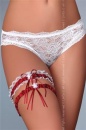 Podwiązka Garter Set Maroon (zestaw 2 sztuk) LC0053