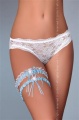 Podwiązka Garter Set Blue (zestaw 2 sztuk) LC112585