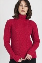 Sweter Estelle SWE 121 Malinowy